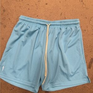 Ironwilled university blue mesh shorts